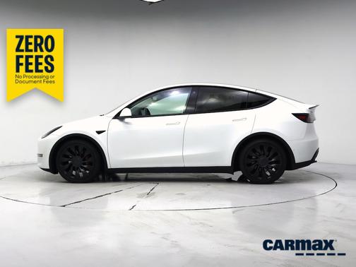 White 2021 Tesla Model Y Performance
