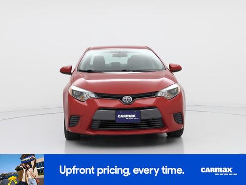 Red 2016 Toyota Corolla LE