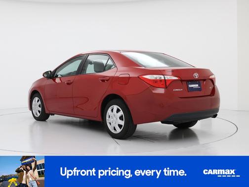 Red 2016 Toyota Corolla LE