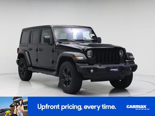Black 2022 Jeep Wrangler Unlimited Sport Altitude
