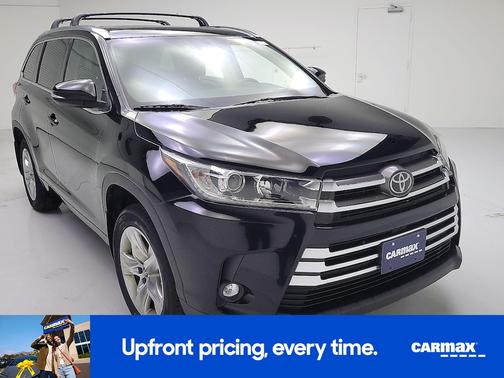 Black 2019 Toyota Highlander Limited