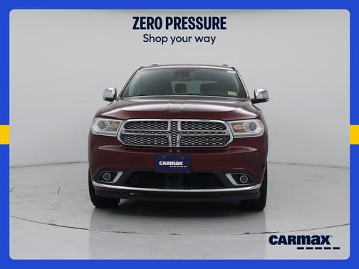 Red 2019 Dodge Durango Citadel