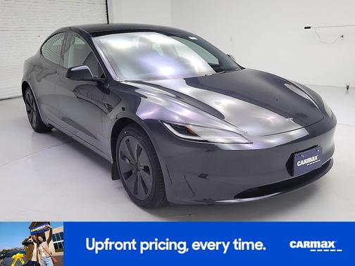 Gray 2025 Tesla Model 3 Long Range