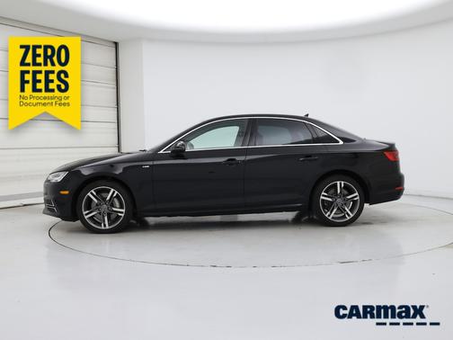 Black 2017 Audi A4 Premium Plus