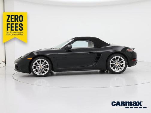 Black 2017 Porsche 718 Boxster
