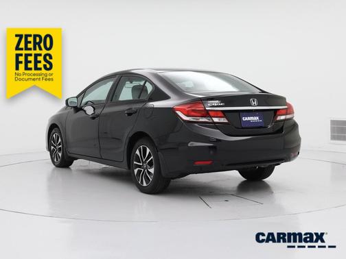 Black 2014 Honda Civic EX