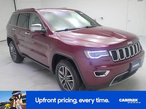 Burgundy 2020 Jeep Grand Cherokee Limited