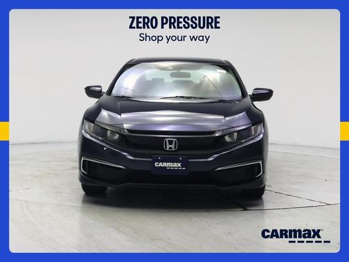 Blue 2020 Honda Civic LX