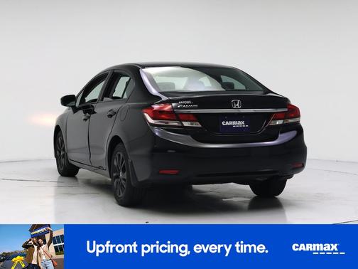 Black 2015 Honda Civic EX