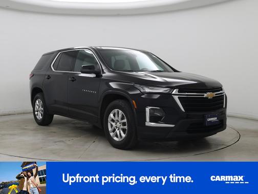 Black 2023 Chevrolet Traverse LS