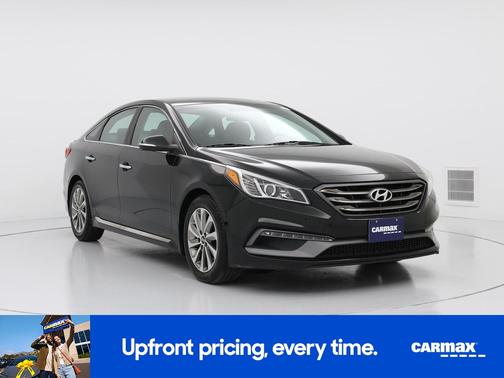 Black 2017 Hyundai SONATA Sport