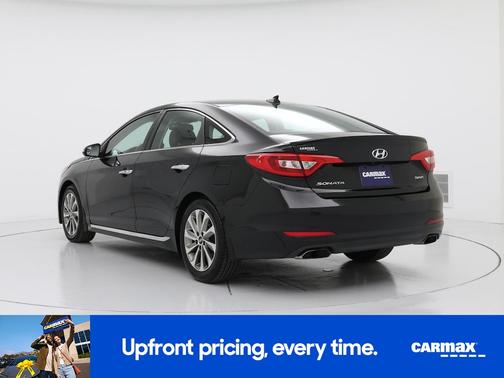 Black 2017 Hyundai SONATA Sport