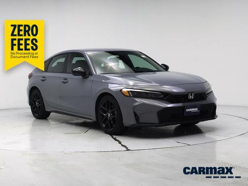 Gray 2025 Honda Civic Sport