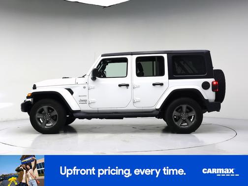 White 2018 Jeep Wrangler All-New Unlimited Sahara