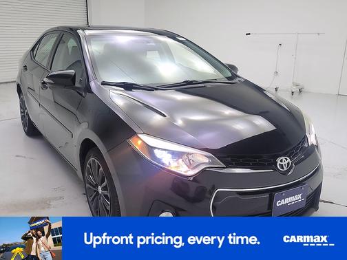 Black 2016 Toyota Corolla S Plus