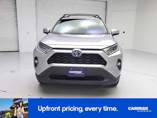 Silver 2021 Toyota RAV4 Hybrid XLE