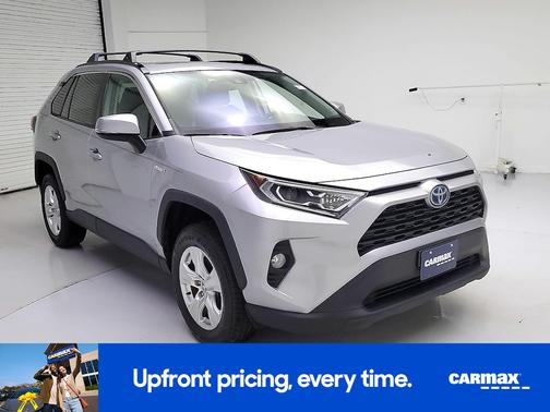 Silver 2021 Toyota RAV4 Hybrid XLE