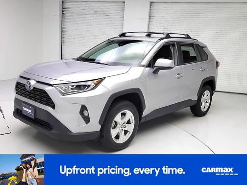 Silver 2021 Toyota RAV4 Hybrid XLE