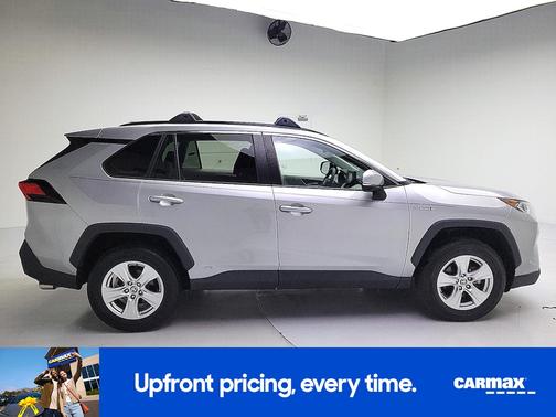 Silver 2021 Toyota RAV4 Hybrid XLE