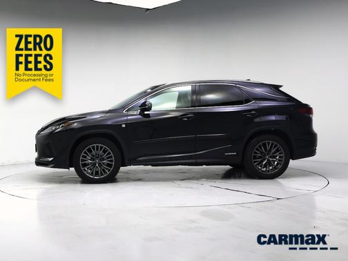 Black 2020 Lexus RX 450h Performance