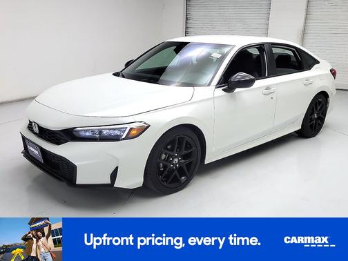 White 2025 Honda Civic Sport