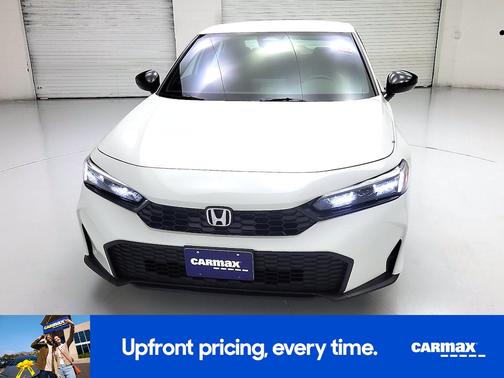 White 2025 Honda Civic Sport