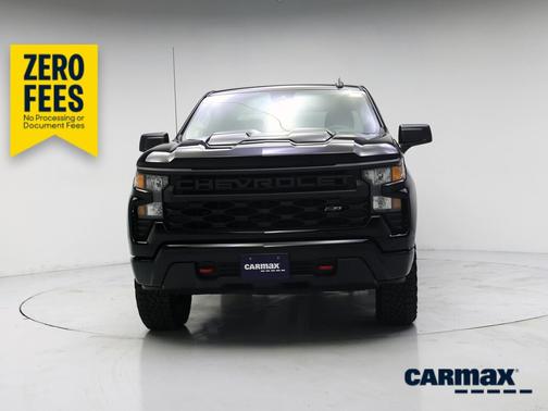 Black 2024 Chevrolet Silverado 1500 Custom Trail Boss