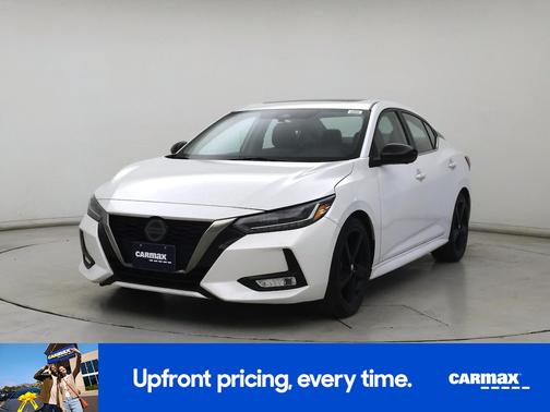 White 2022 Nissan Sentra SR