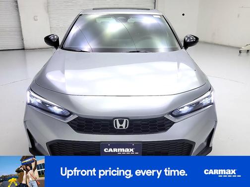 Silver 2026 Honda Civic Hybrid Sport