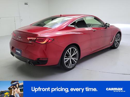 Red 2022 INFINITI Q60 Luxe
