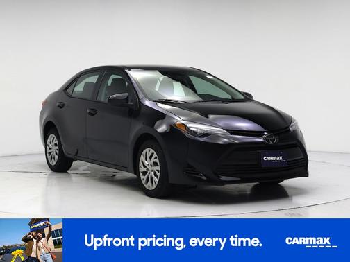 Blue 2017 Toyota Corolla LE