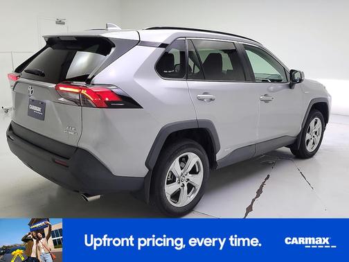 Silver 2021 Toyota RAV4 Hybrid XLE
