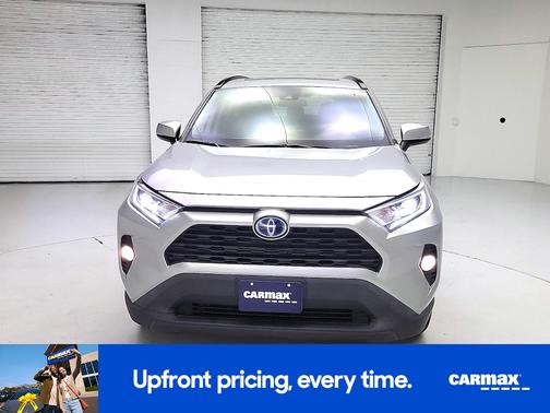 Silver 2021 Toyota RAV4 Hybrid XLE