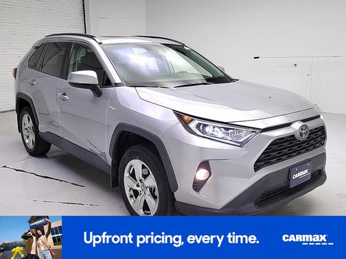 Silver 2021 Toyota RAV4 Hybrid XLE