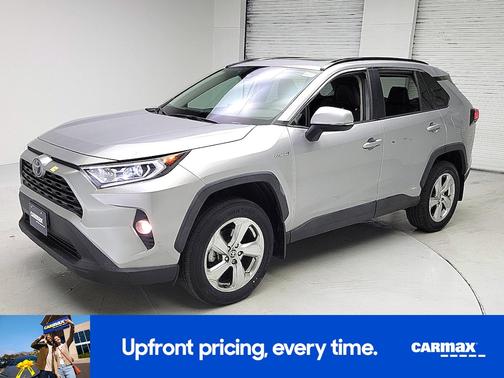 Silver 2021 Toyota RAV4 Hybrid XLE