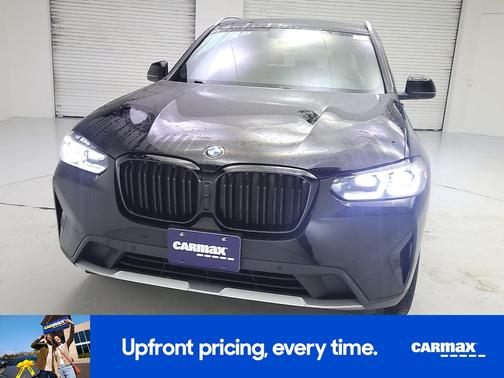 Black 2022 BMW X3 XDrive30i