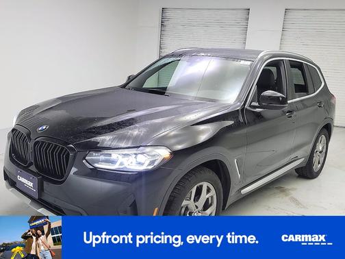 Black 2022 BMW X3 XDrive30i