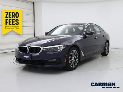 Blue 2018 BMW 530 XI