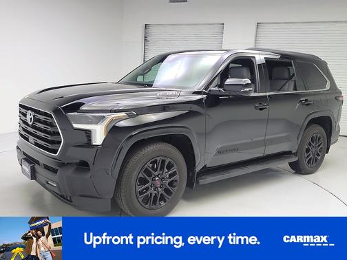 Black 2025 Toyota Sequoia SR5