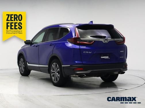 Blue 2020 Honda CR-V Touring