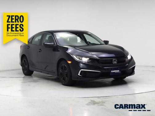 Blue 2019 Honda Civic LX