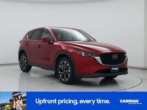 Red 2022 Mazda CX-5 2.5 S Premium Package
