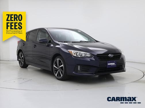 Blue 2020 Subaru Impreza Sport