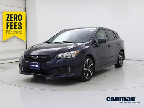 Blue 2020 Subaru Impreza Sport