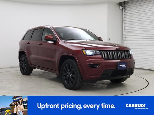 Burgundy 2021 Jeep Grand Cherokee Laredo X