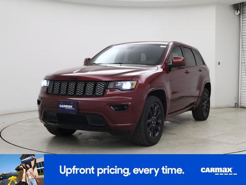 Burgundy 2021 Jeep Grand Cherokee Laredo X