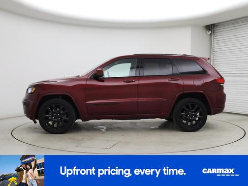 Burgundy 2021 Jeep Grand Cherokee Laredo X
