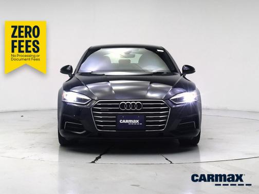Black 2019 Audi A5 Premium