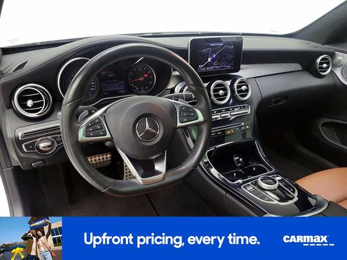 White 2017 Mercedes-Benz C-Class