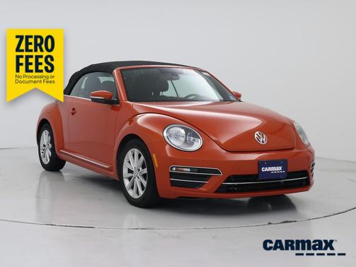 Orange 2018 Volkswagen Beetle S